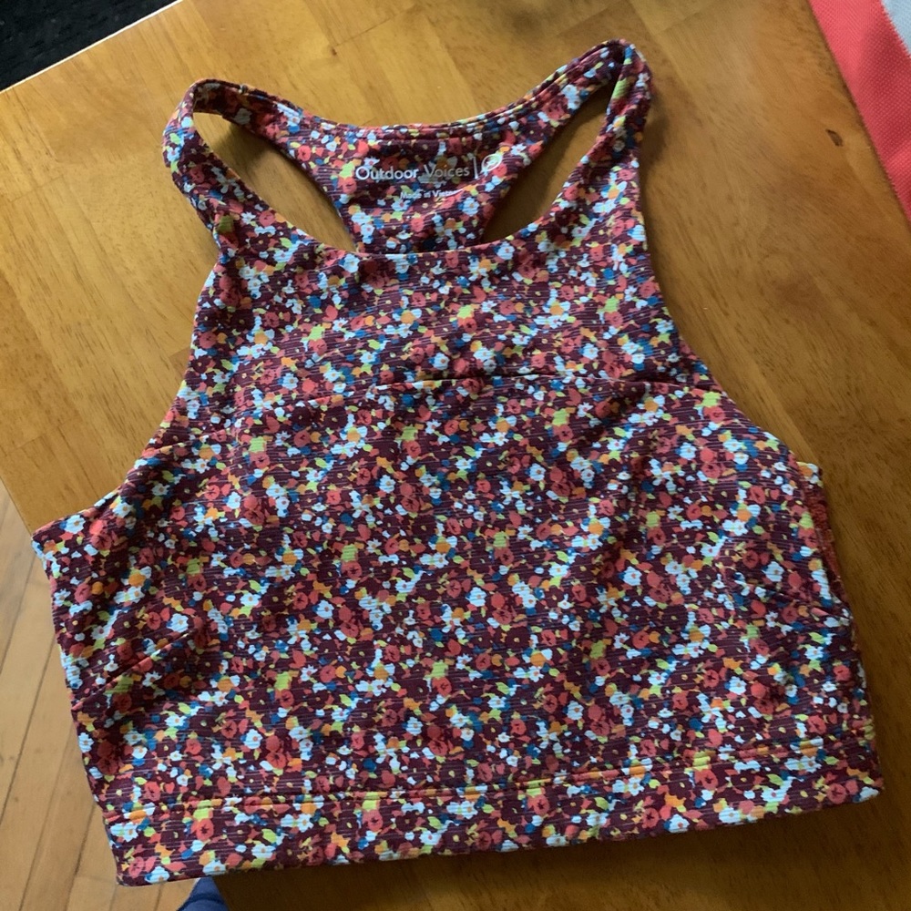 Outdoor voices crop top